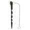 Black Powder Coated Iron Rain Chain Anchoring Stake with Stainless Steel Chain